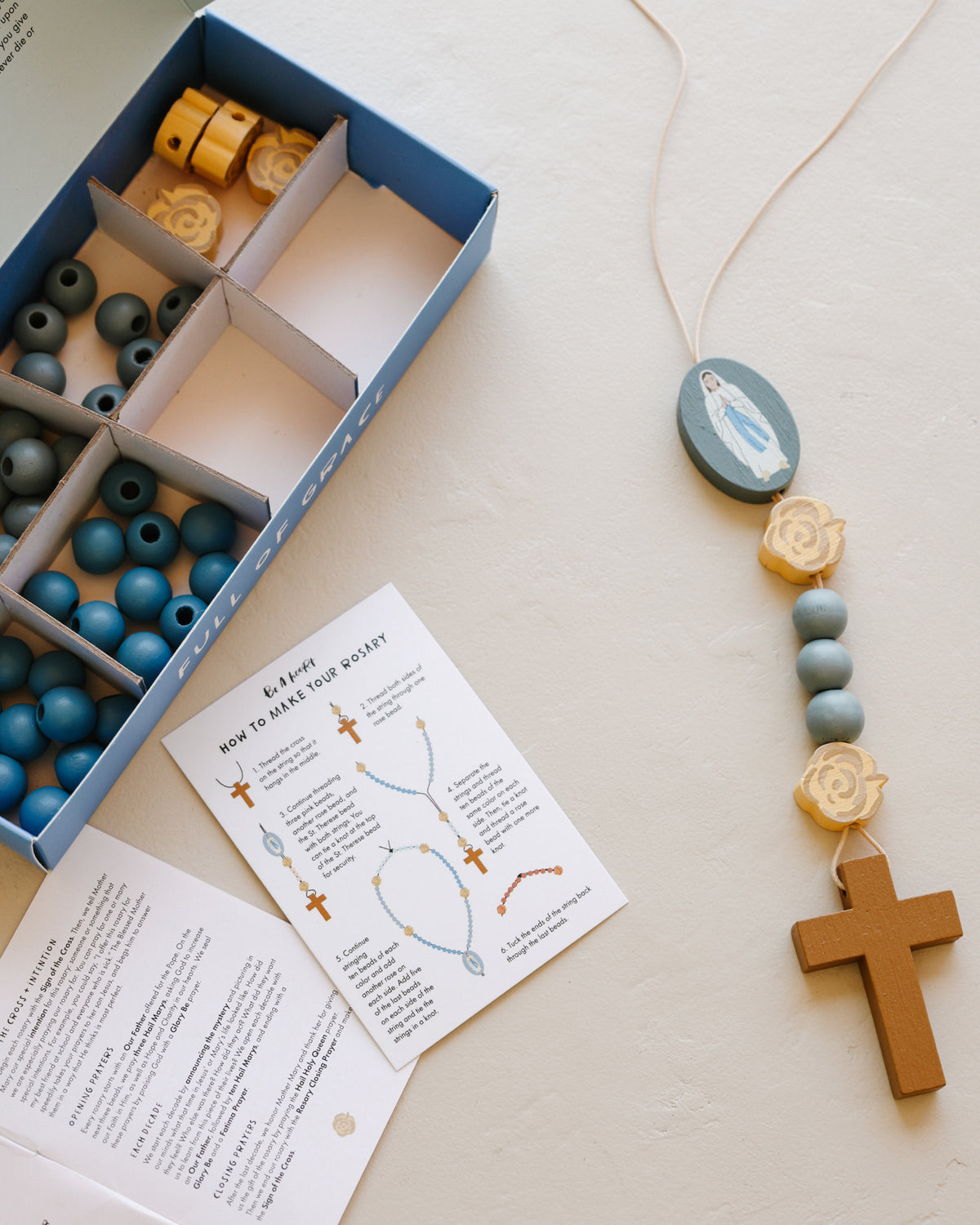 Our Lady of Lourdes DIY Rosary Kit