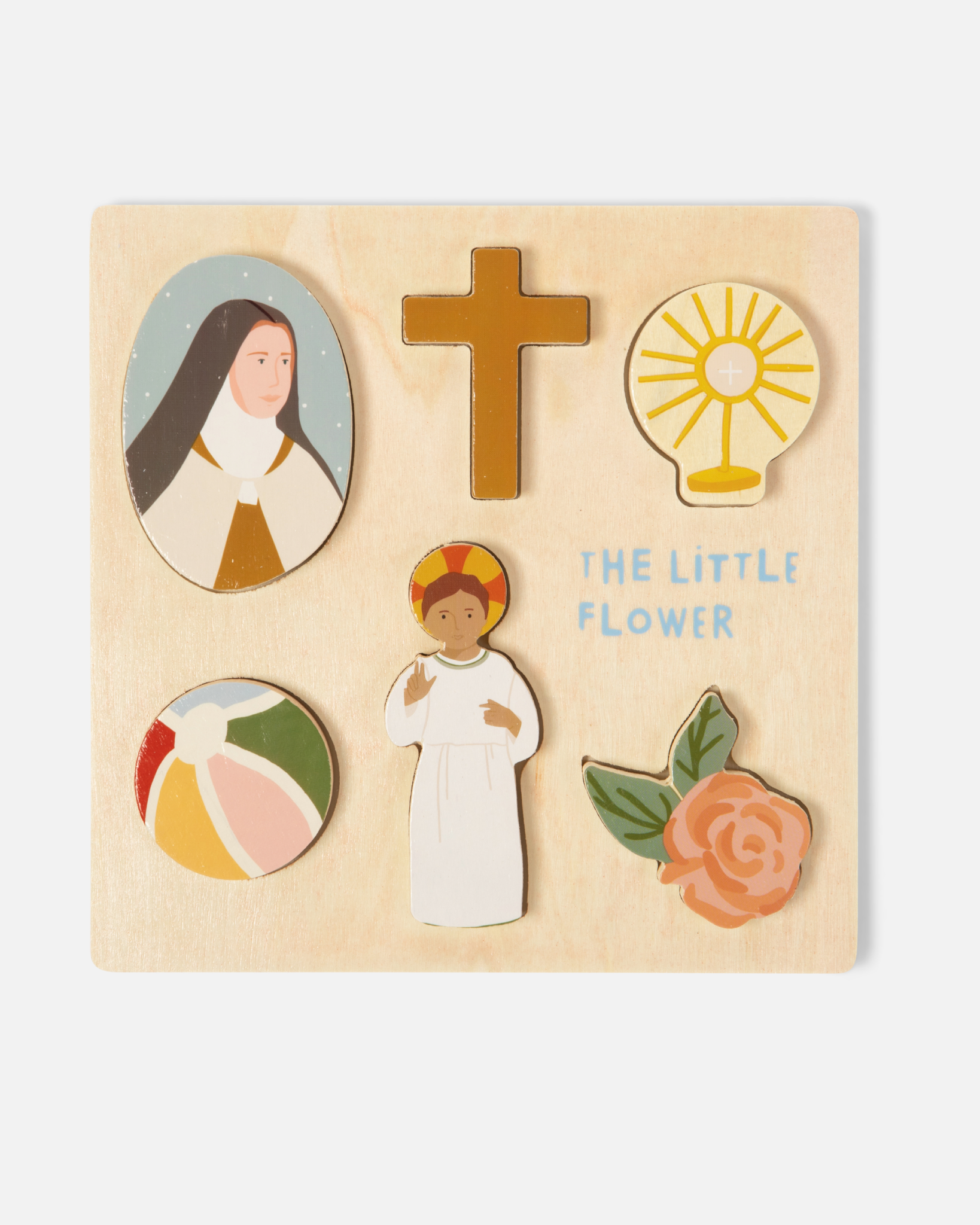 St. Therese of Lisieux Wooden Puzzle