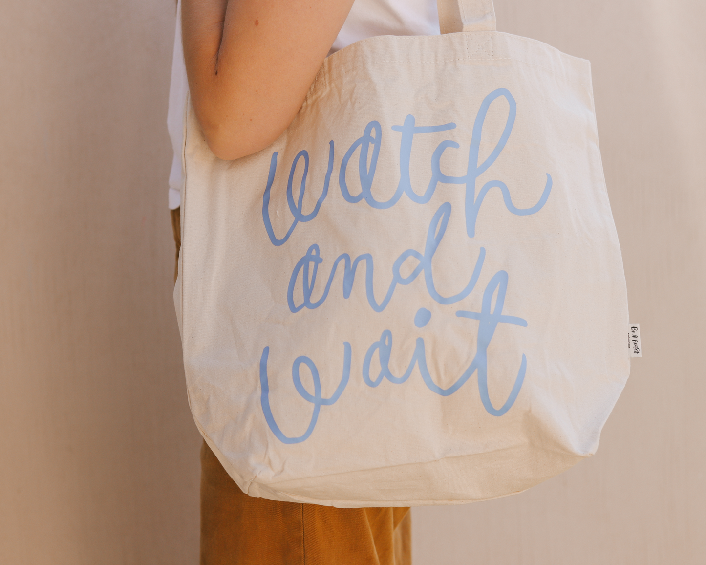 Watch and Wait Tote Bag