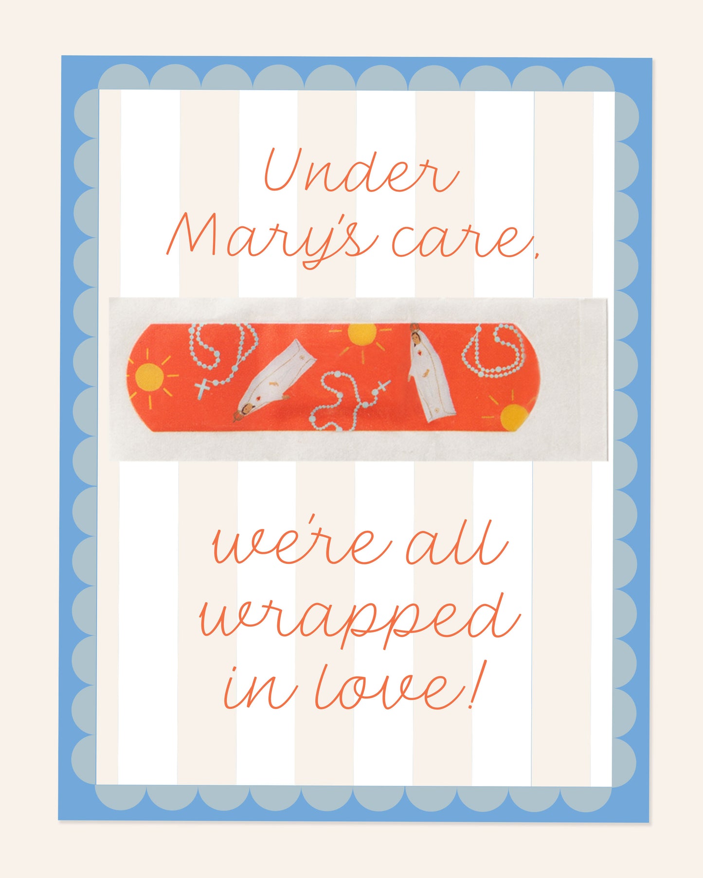 Under Mary's Care Printable Valentine Cards