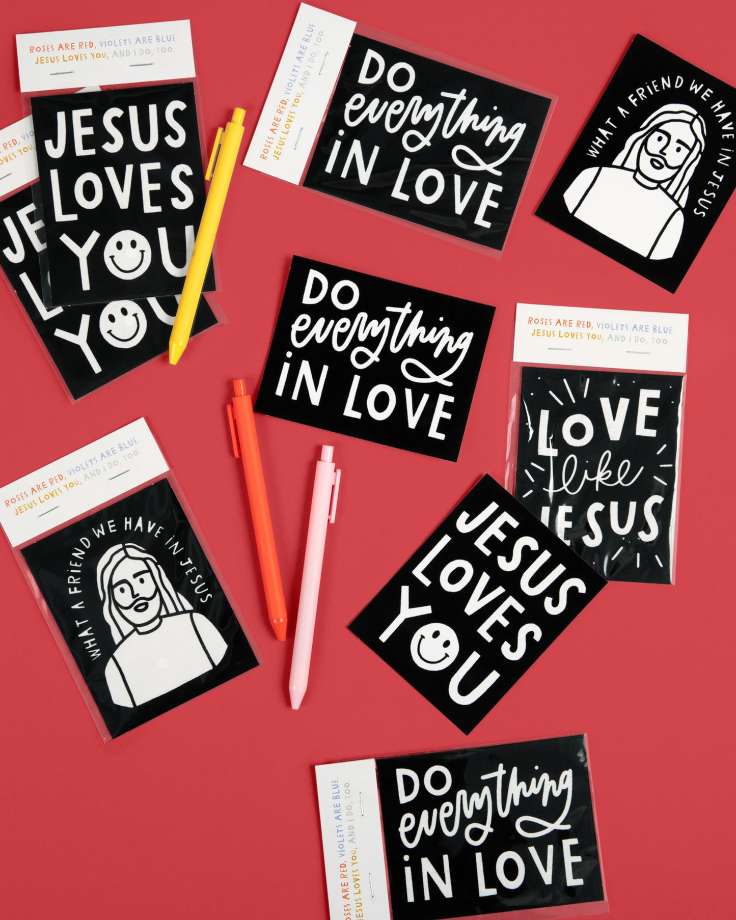 Be A Heart Love Like Jesus Valentine Fuzzy Coloring Cards