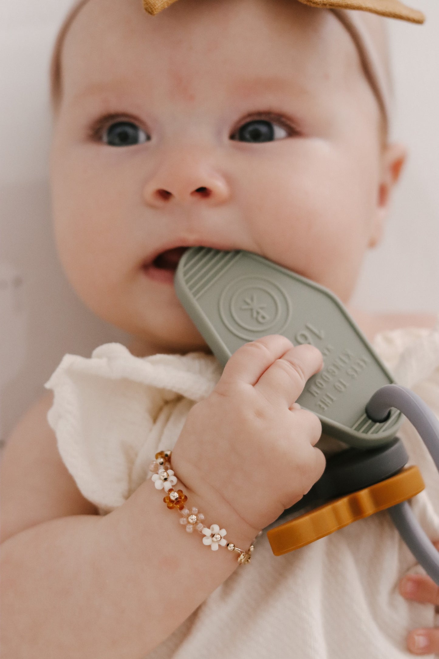 alt="Keys to the Kingdom Baby Silicone Teether"