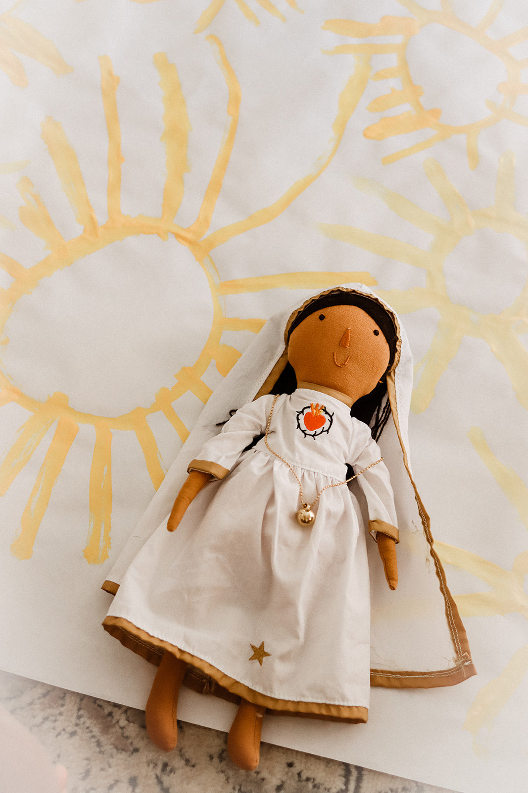 Our Lady of Fatima Doll Outfit