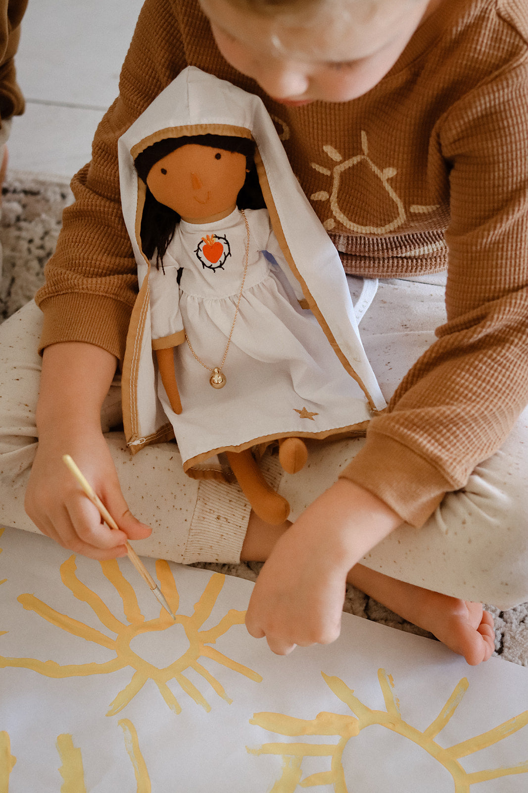 Our Lady of Fatima Doll Outfit