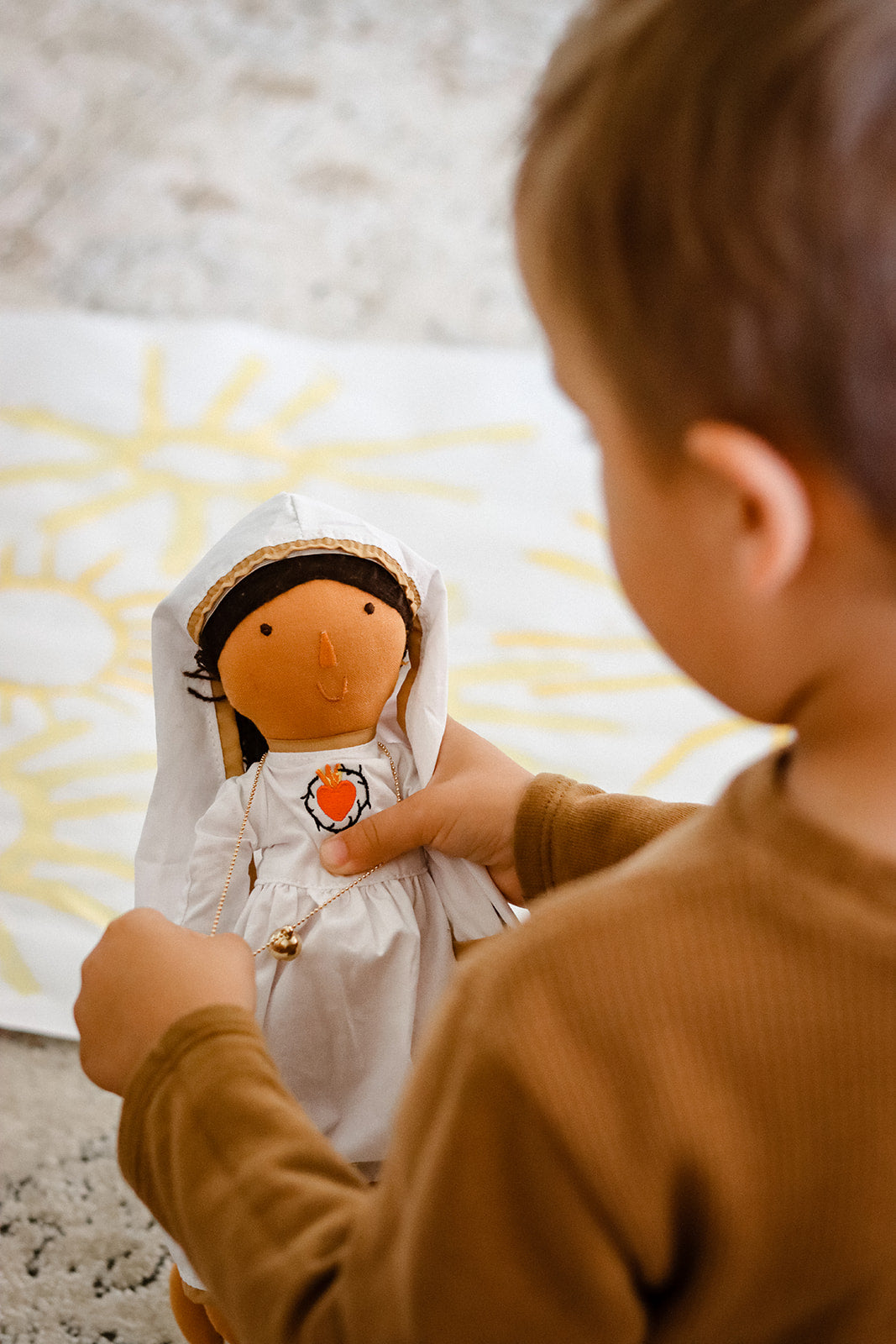 Our Lady of Fatima Doll Outfit