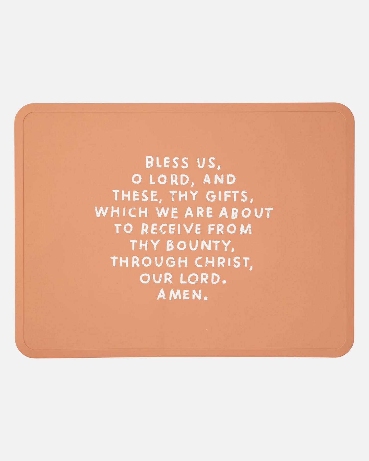 Meal Blessing Silicone Placemat