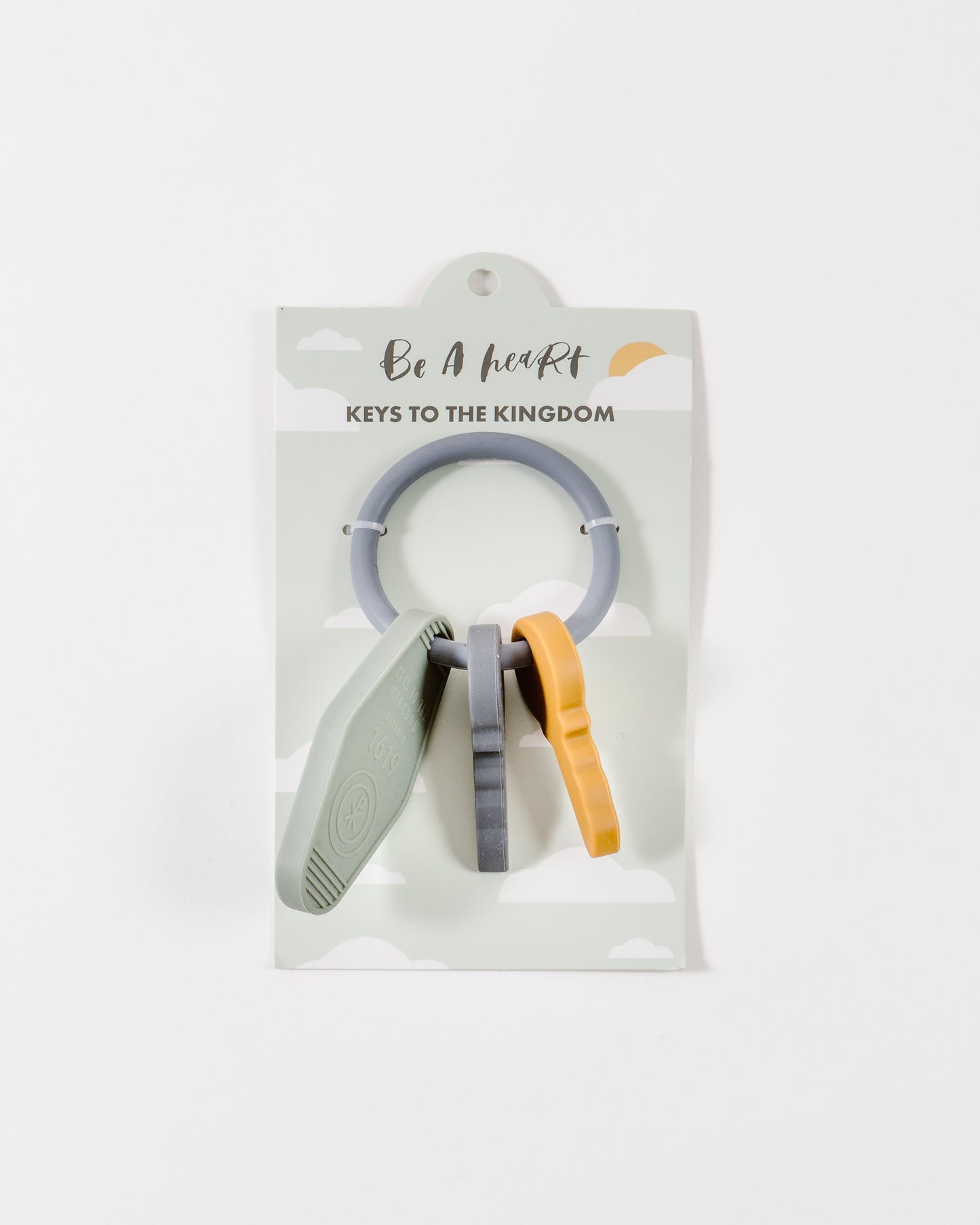 alt="Keys to the Kingdom Baby Silicone Teether"