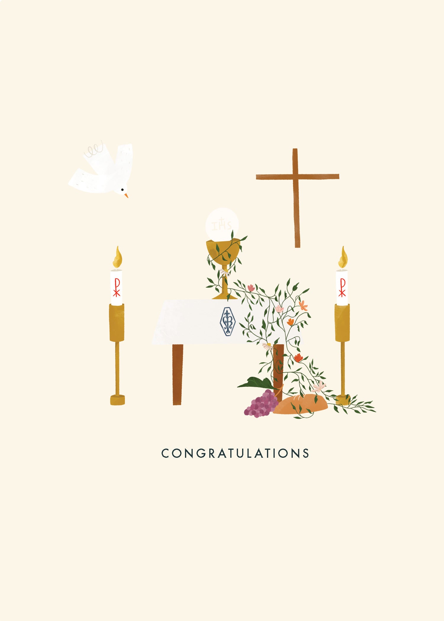 alt="Eucharist Congratulations Card Digital Download"