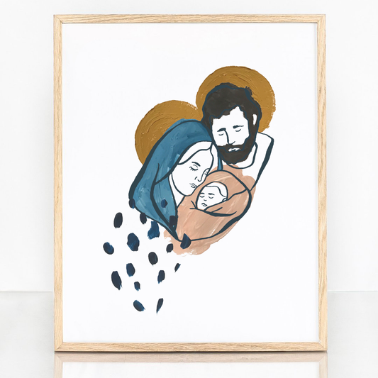 The Holy Family 8x10 Digital Download